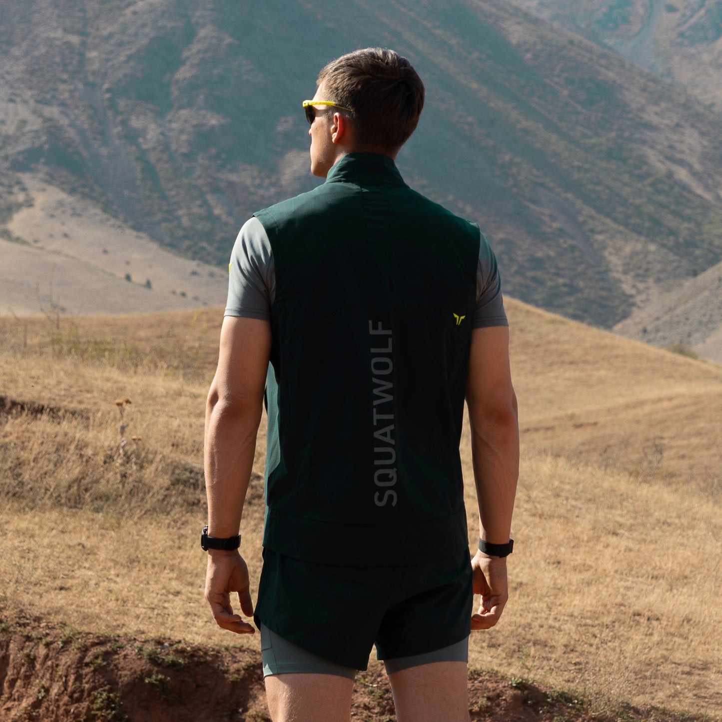 نيوتك جاكيت ووفن هايبرد - أخضر زرعي