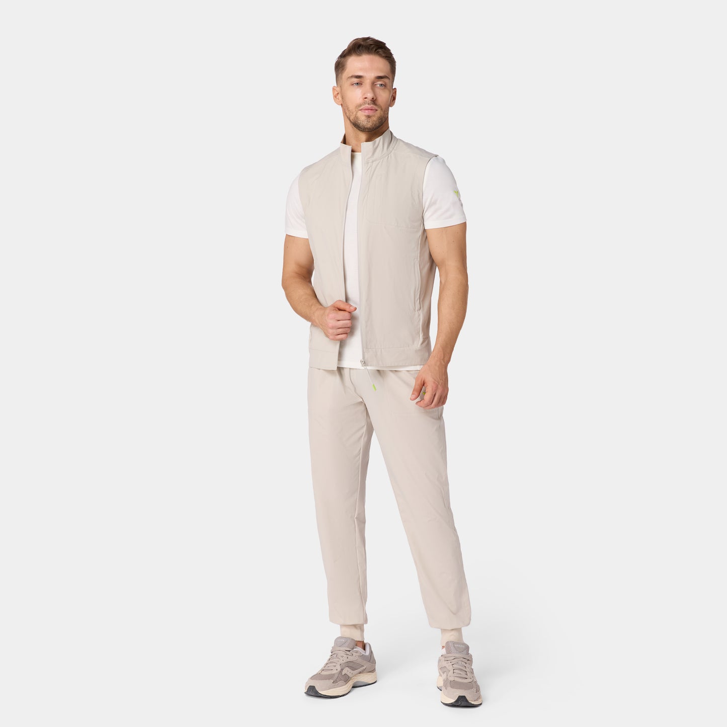 نيوتك جاكيت ووفن هايبرد - فضي مطفي