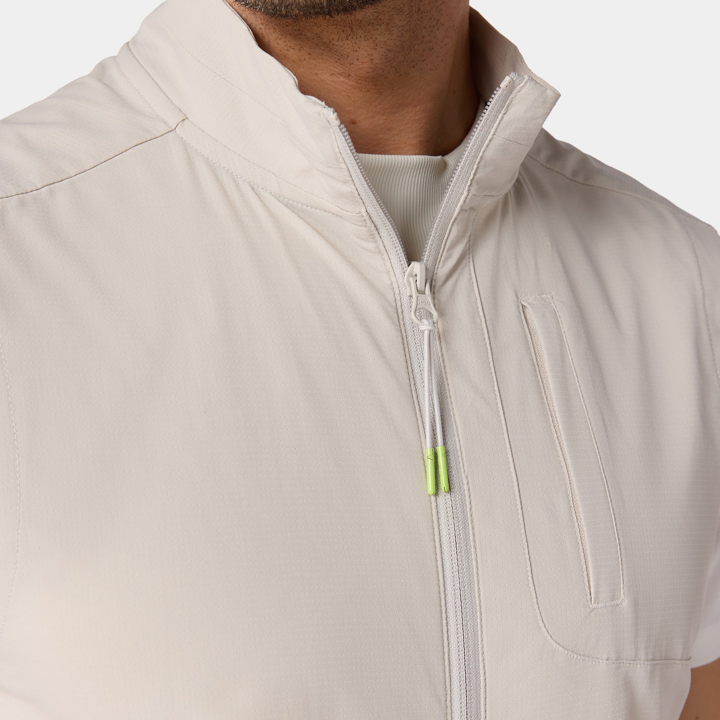 نيوتك جاكيت ووفن هايبرد - فضي مطفي