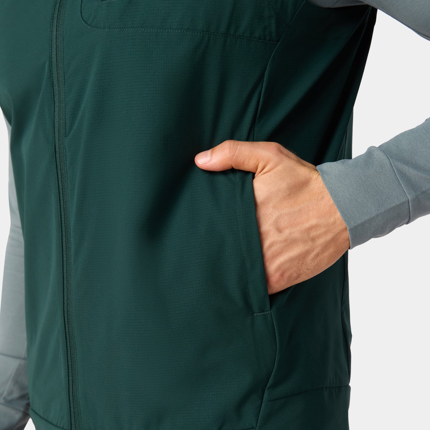 نيوتك جاكيت ووفن هايبرد - أخضر زرعي