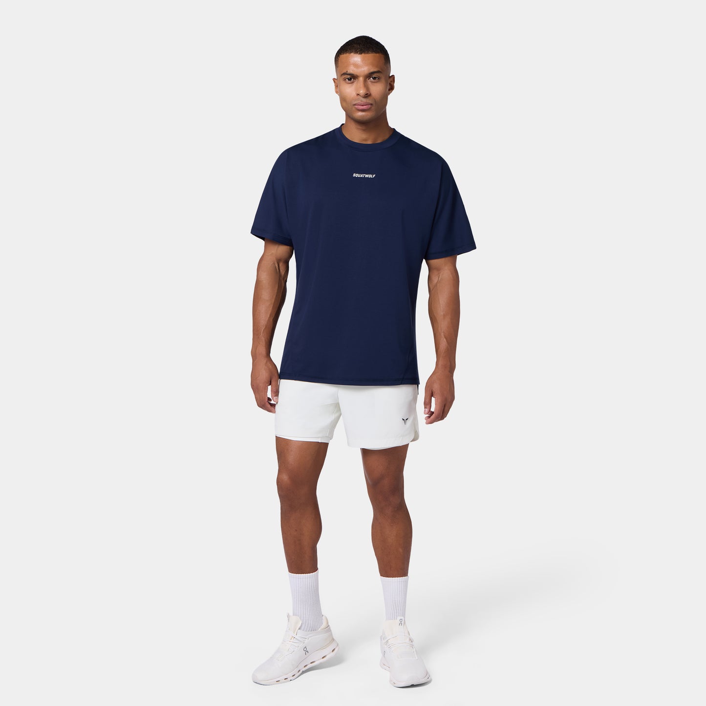 تيشيرت بامب كوفر فضفاض - كحلي