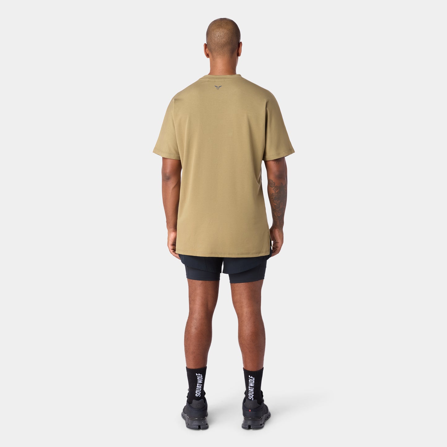 Oversized Pump Cover T-shirt - Covert Green
