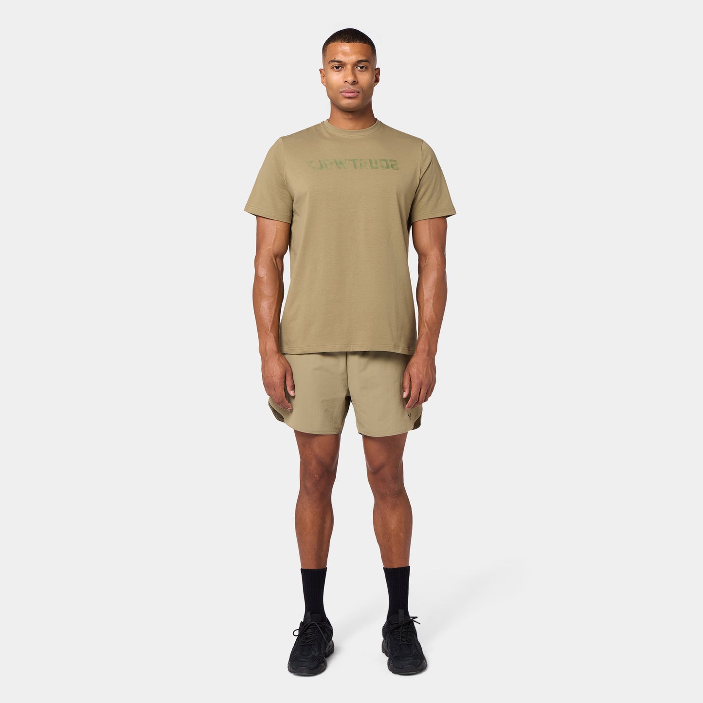 آكت دراي® شورت 2 في 1 5" - زيتوني