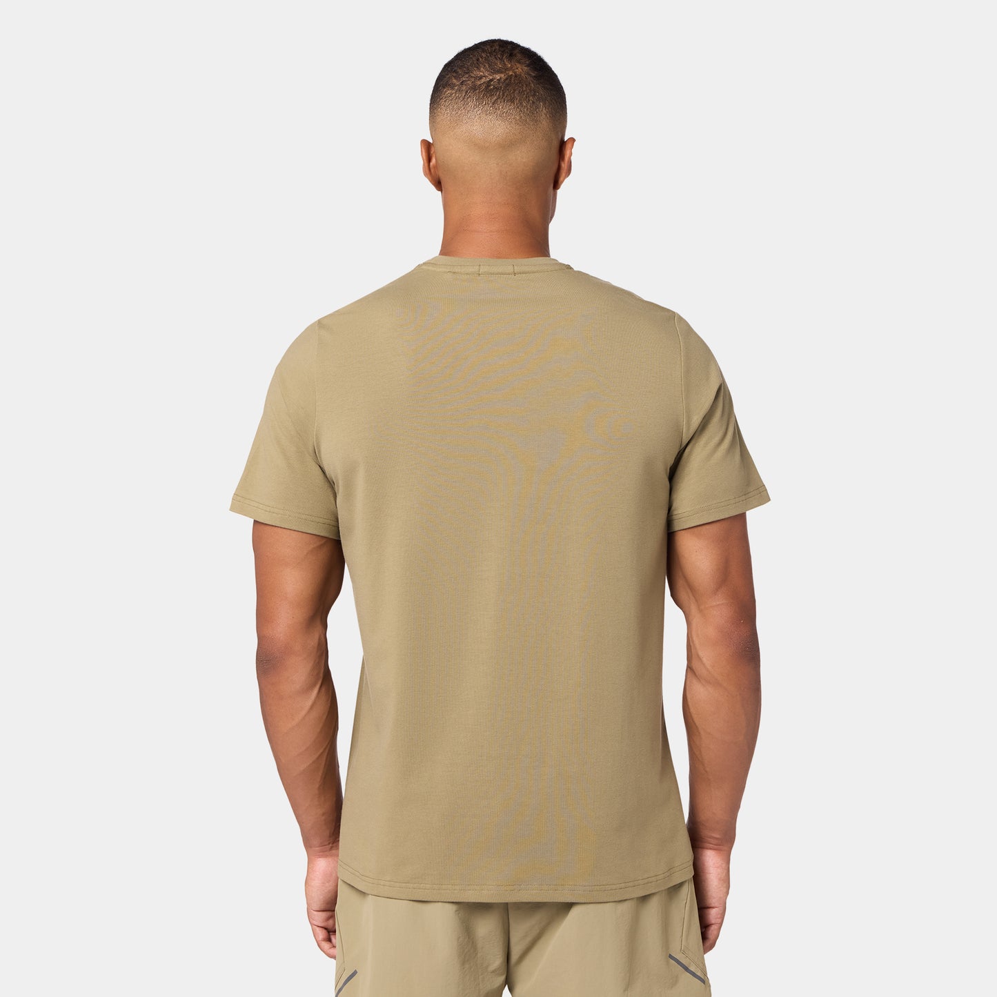 تيشيرت يومي بشعار- رملي