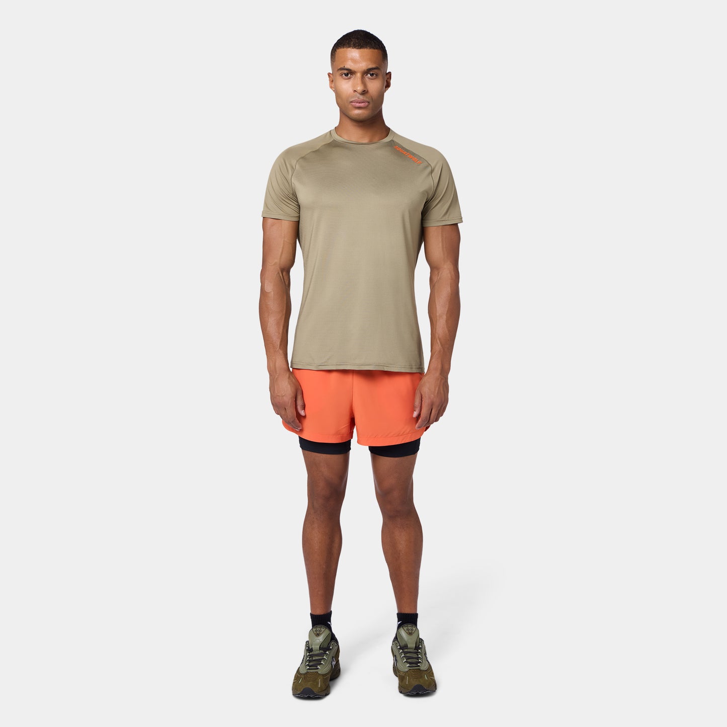 Mesh T-shirt - Covert Green