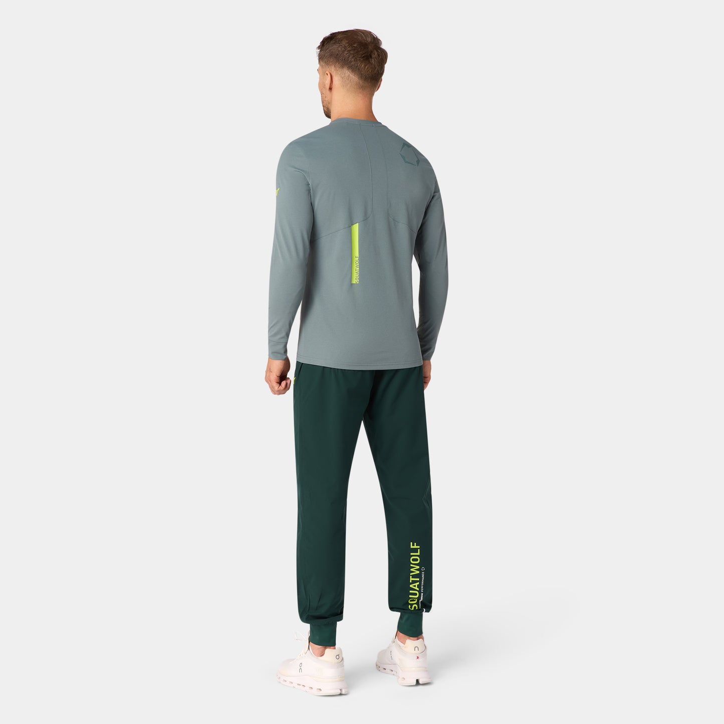 نيوتك تيشيرت سوبرناتشورال بأكمام طويلة - فستقي