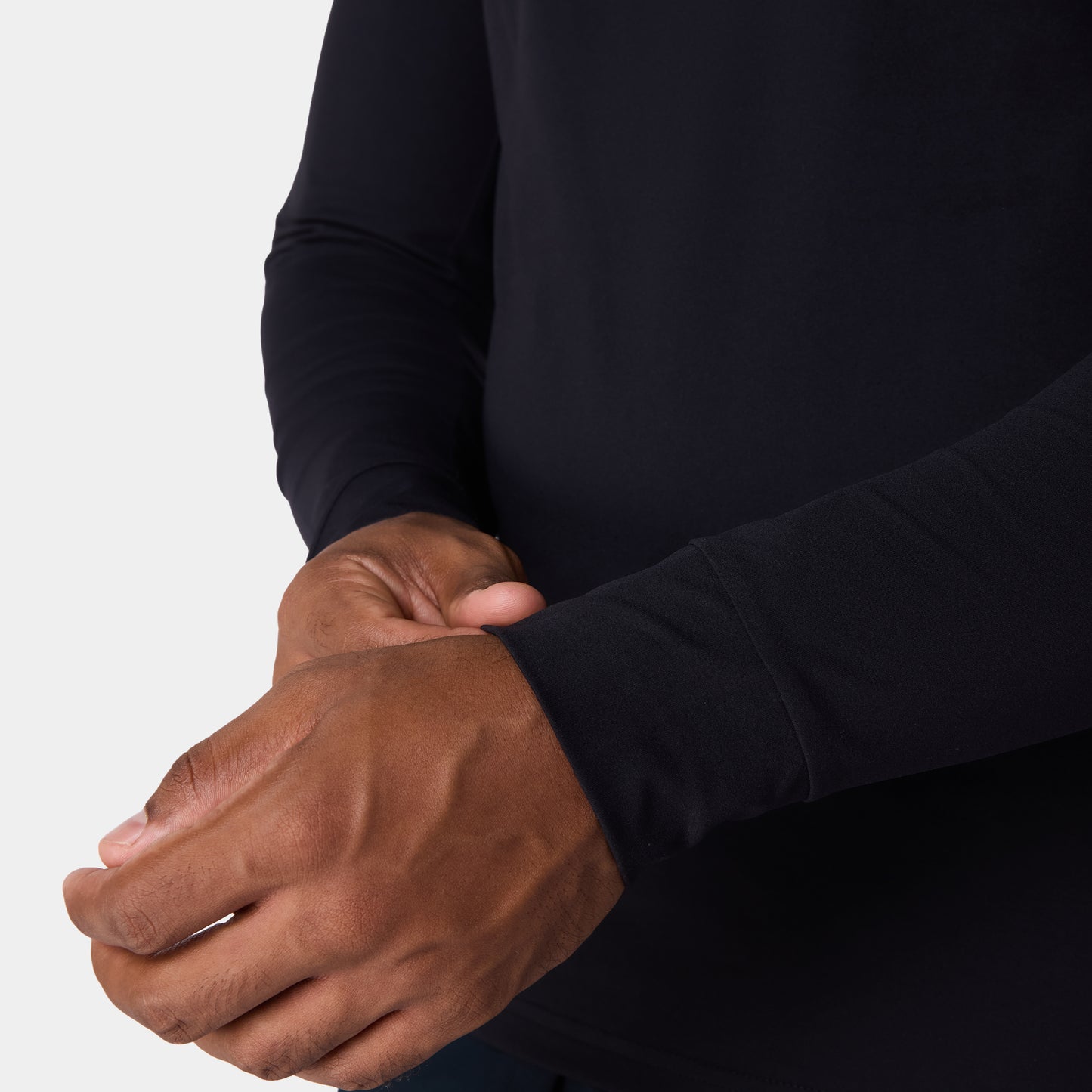 نيوتك تيشيرت سوبرناتشورال بأكمام طويلة - أسود