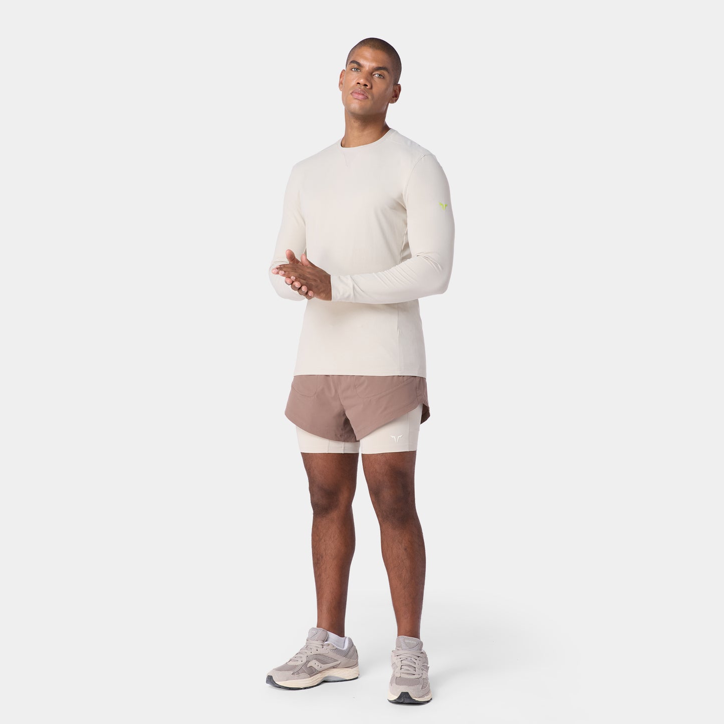 نيوتك تيشيرت سوبرناتشورال بأكمام طويلة - فضي مطفي