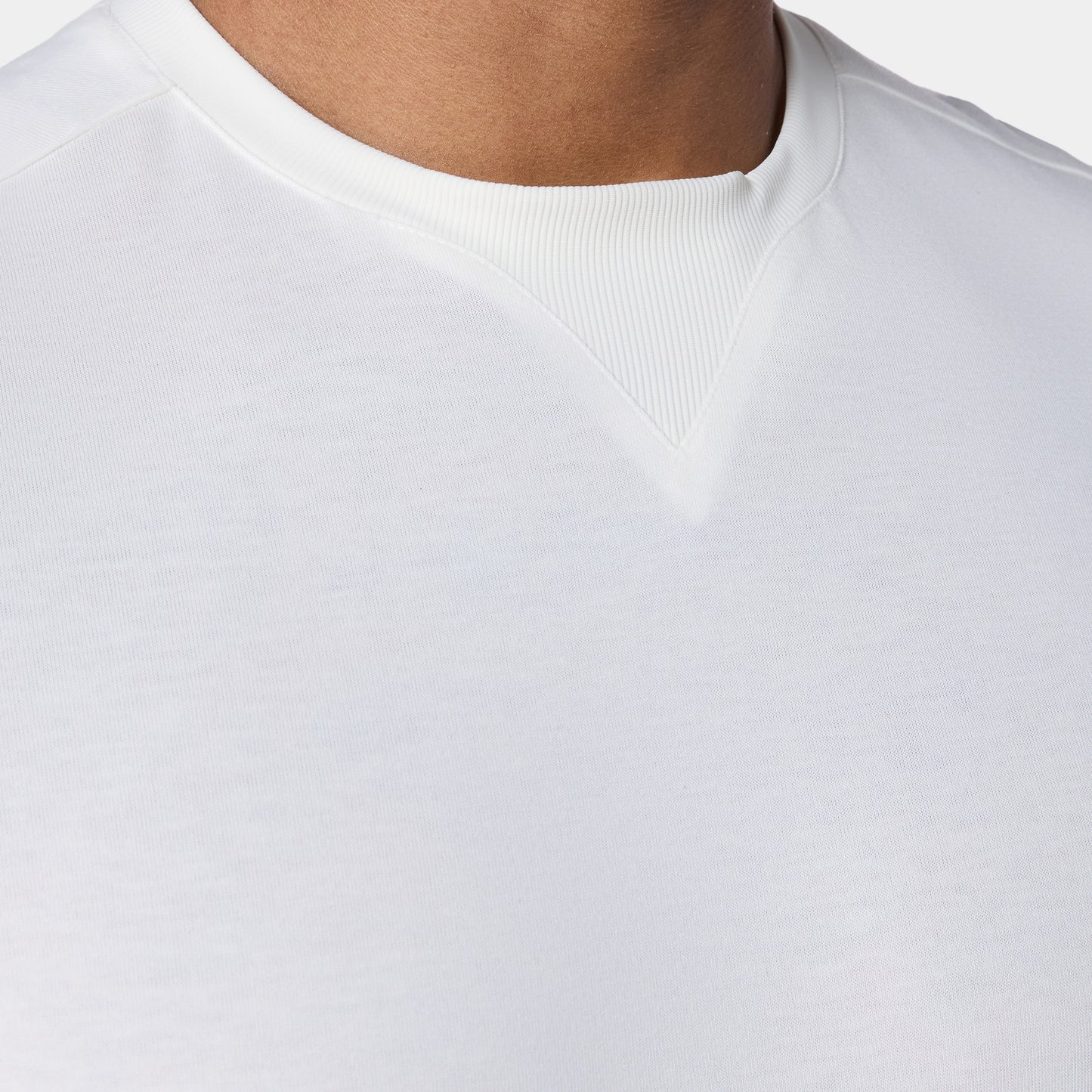 نيوتك تيشيرت آكت دراي® بأكمام قصيرة - أبيض لؤلؤي
