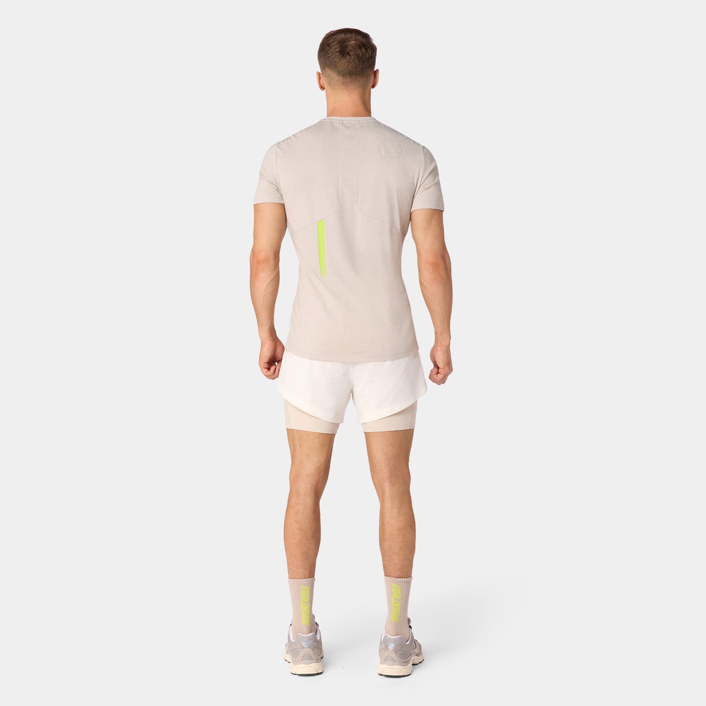 نيوتك تيشيرت آكت دراي® بأكمام قصيرة - فضي مطفي مارل