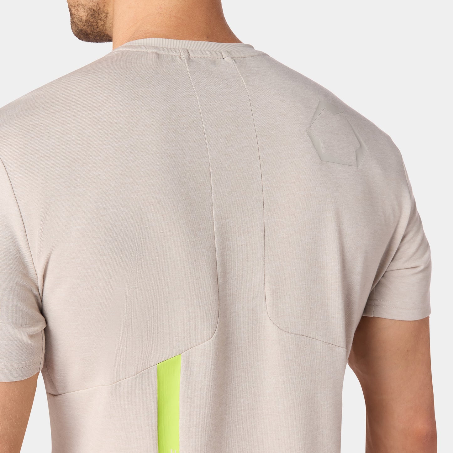 نيوتك تيشيرت آكت دراي® بأكمام قصيرة - فضي مطفي مارل