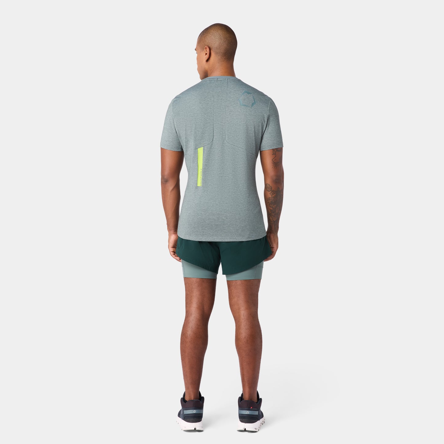 نيوتك تيشيرت آكت دراي® بأكمام قصيرة - فستقي مارل