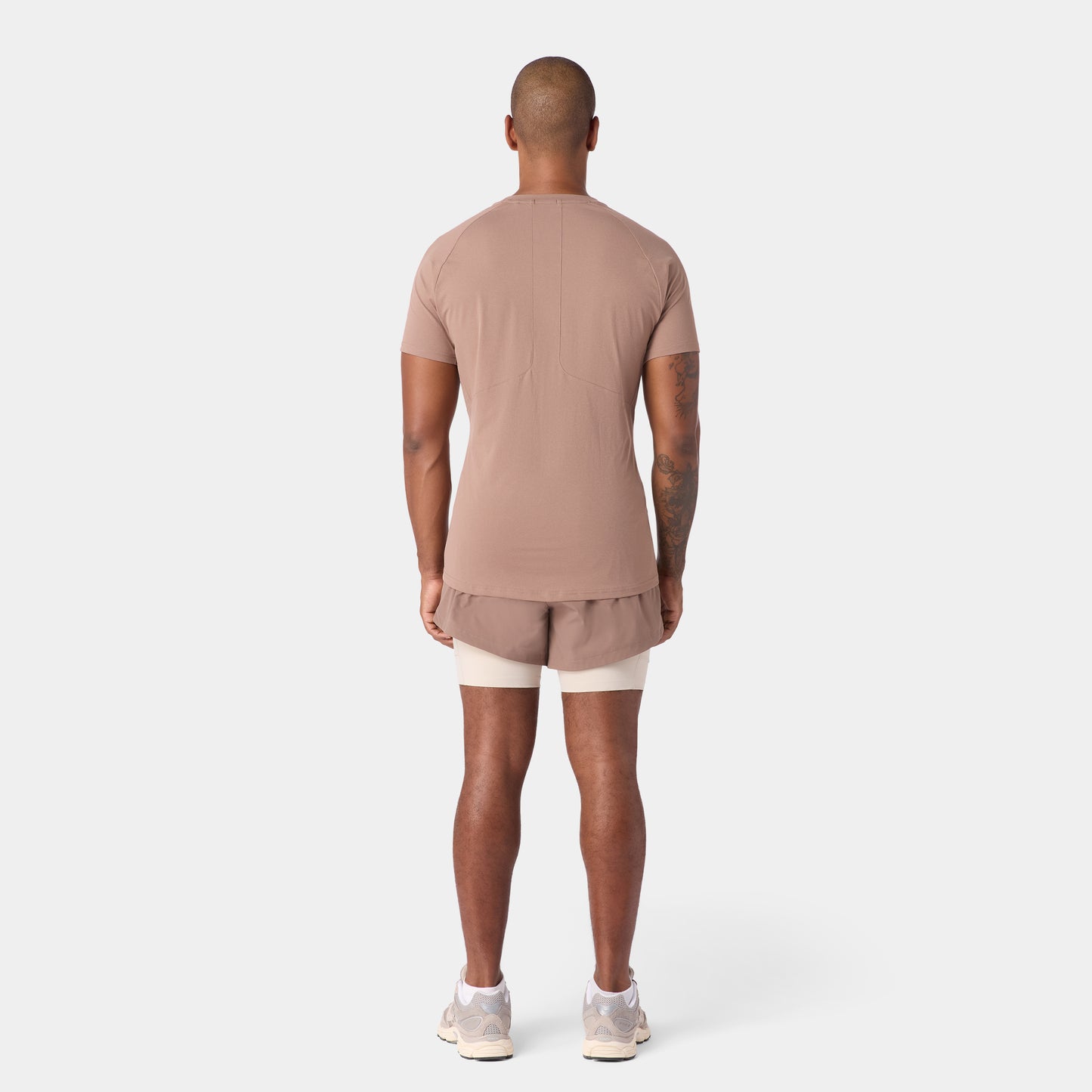 نيوتك تيشيرت سوبرناتشورال بأكمام قصيرة - كستنائي