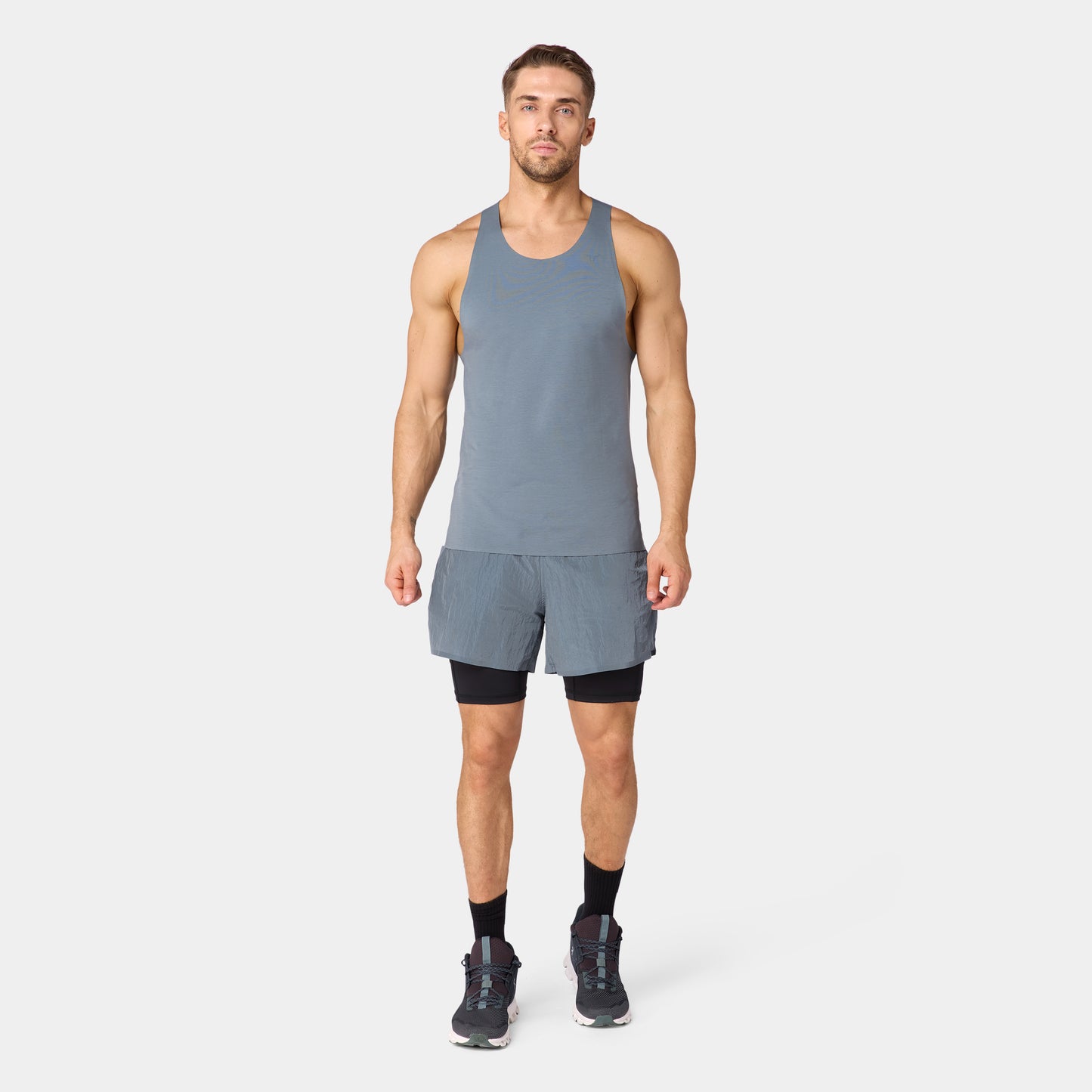 Pima Cotton ACTDRY® Pro Tank - Stormy Weather