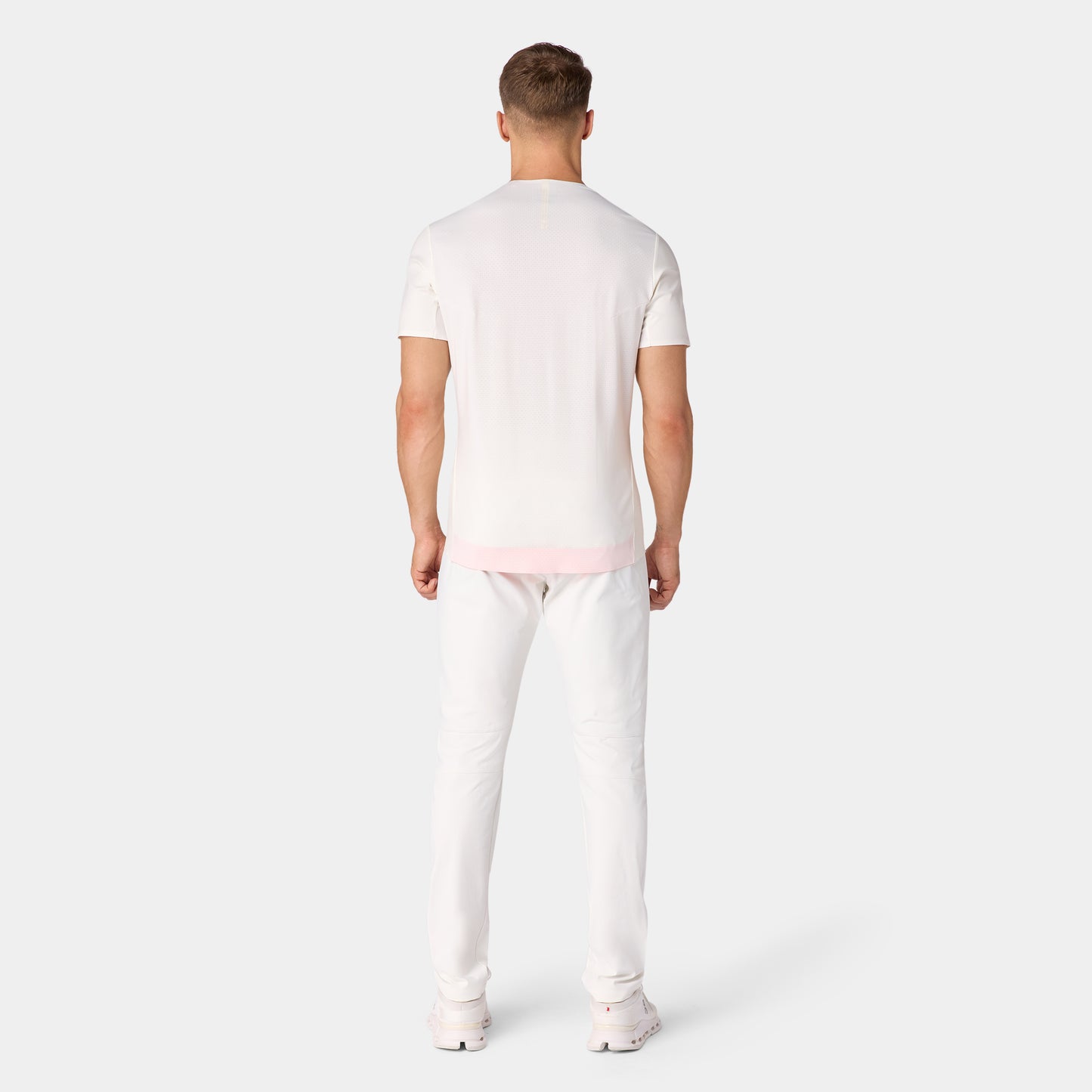 تيشيرت قطن بيما آكت دراي® - أبيض لؤلؤي