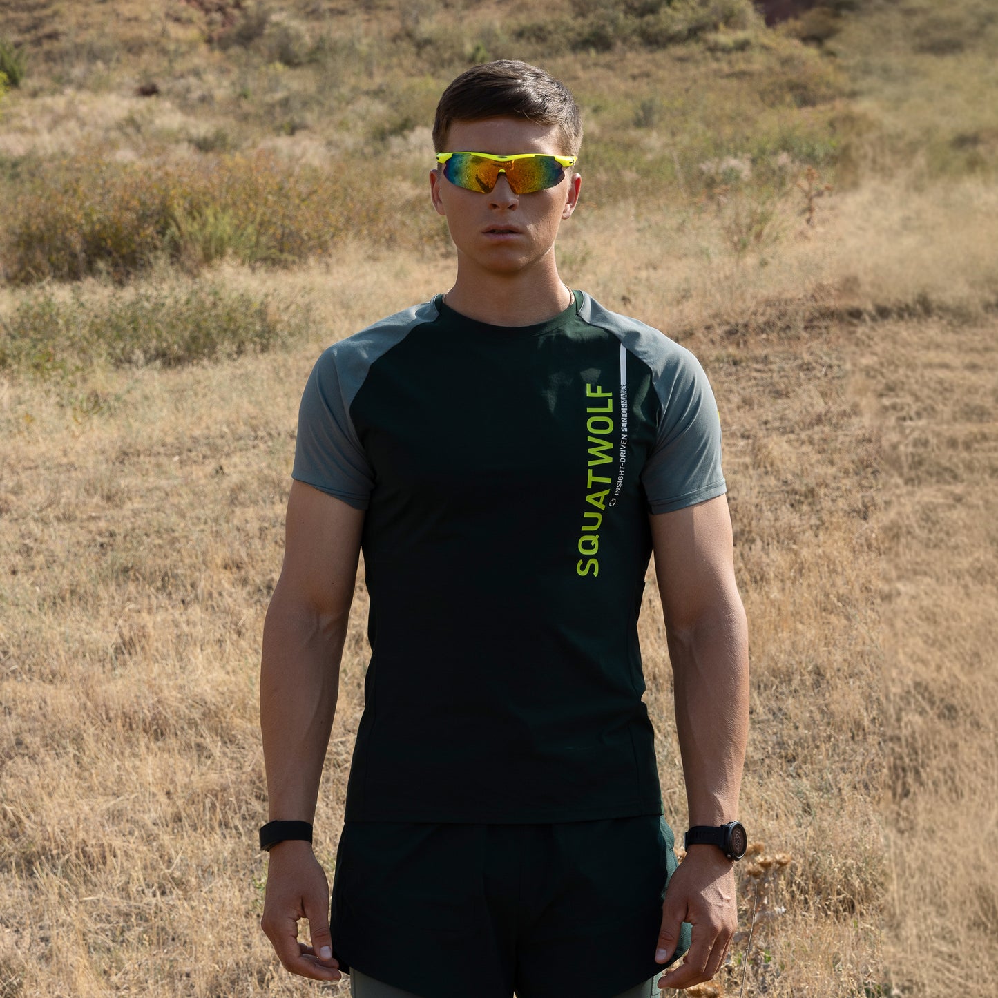 نيوتك تيشيرت سوبرناتشورال بأكمام قصيرة - أخضر زرعي