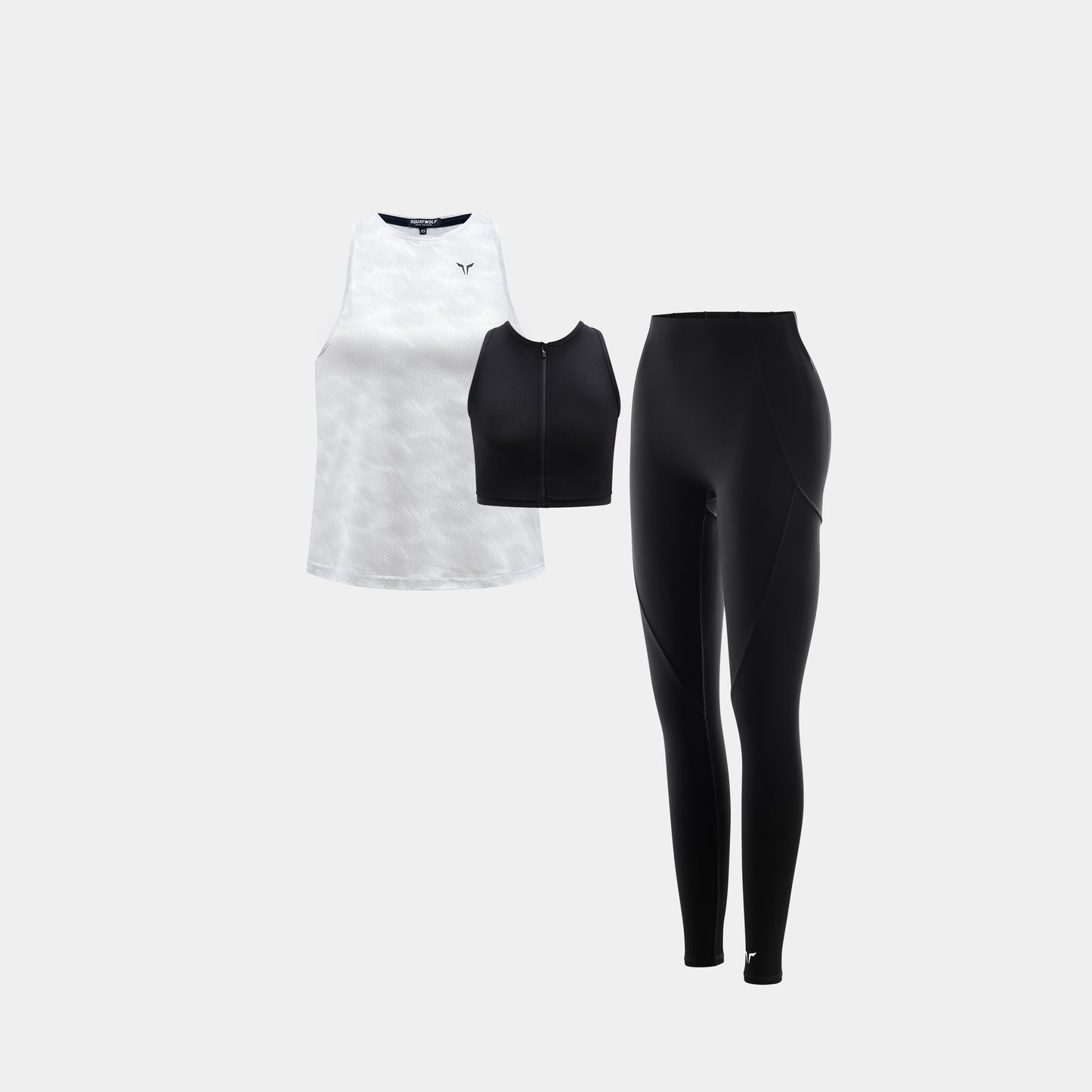 طقم تعزيز الأداء -أسود و أبيض