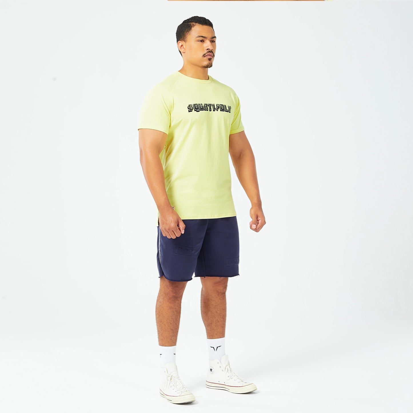 Golden Era Raglan Muscle T-shirt - Lemonade