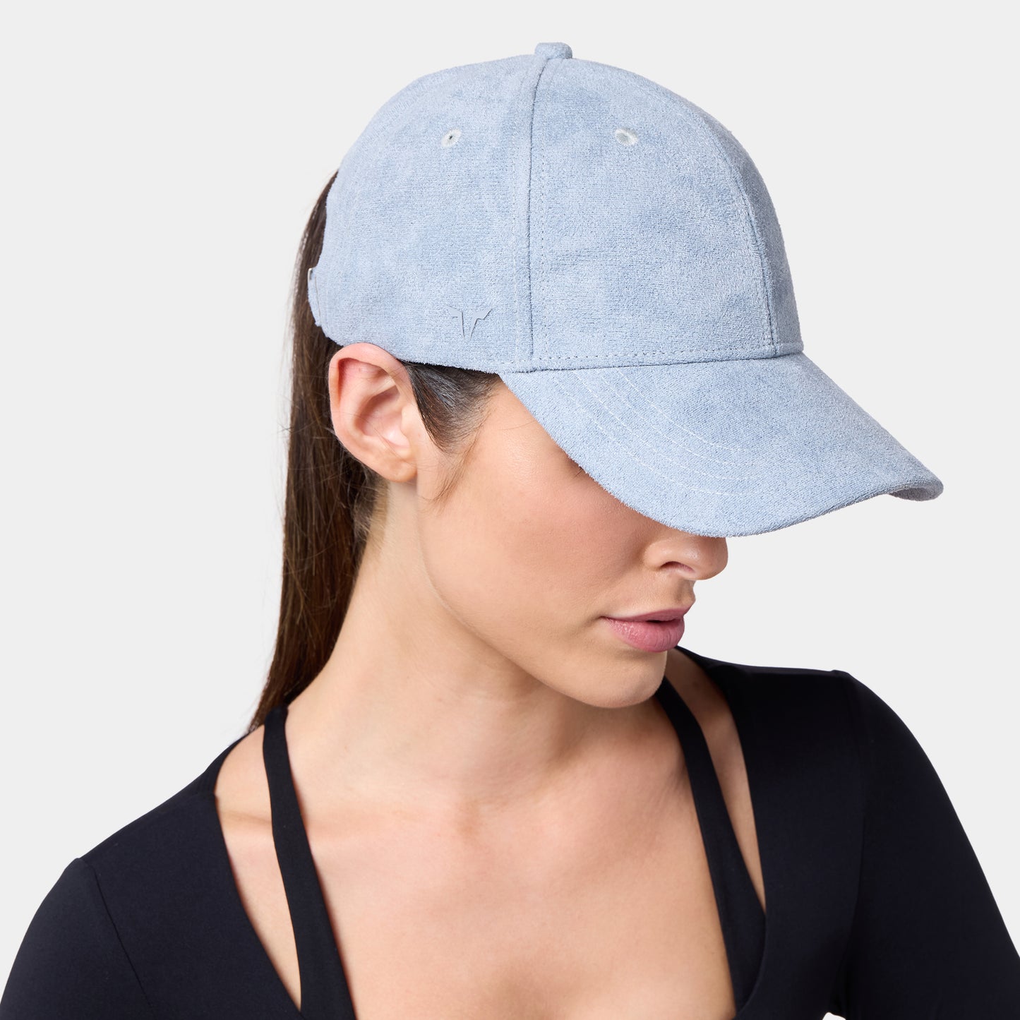 قبعة سويدي قابلة للتعديل - أزرق مغبر