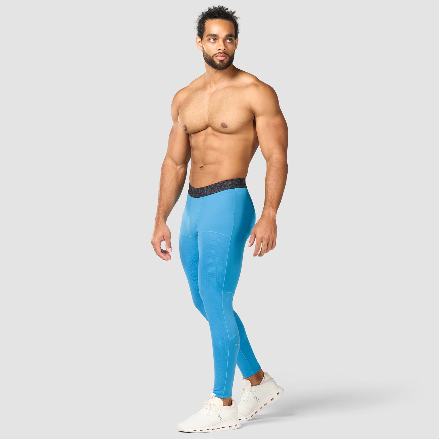 LAB360° Abrasion Resistant Tights - Cyan Blue
