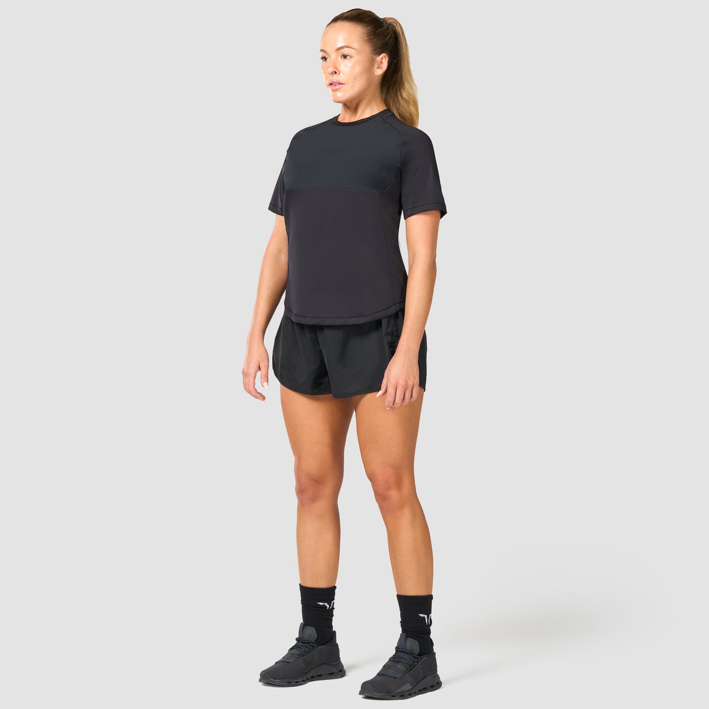 لاب°360 باور تيشيرت -أسود