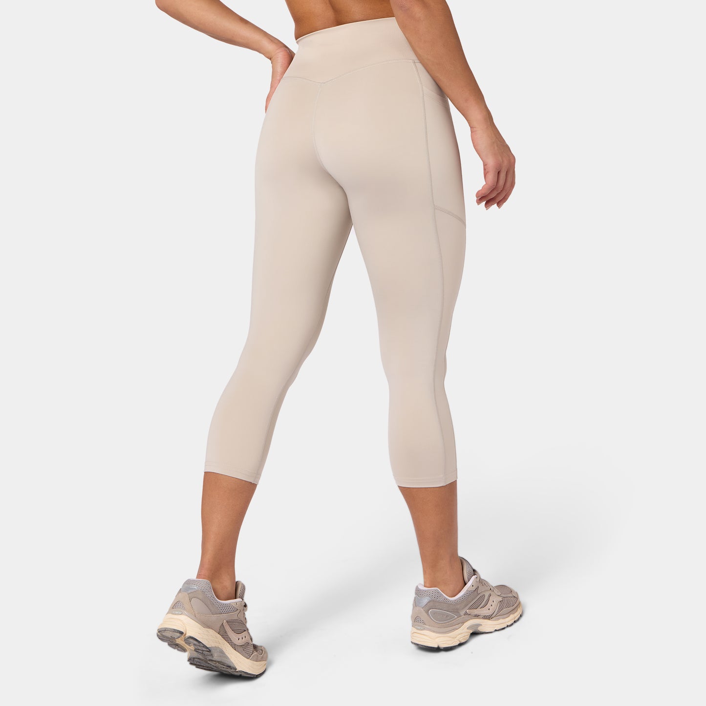 High Rise 21" Leggings - Silver Lining