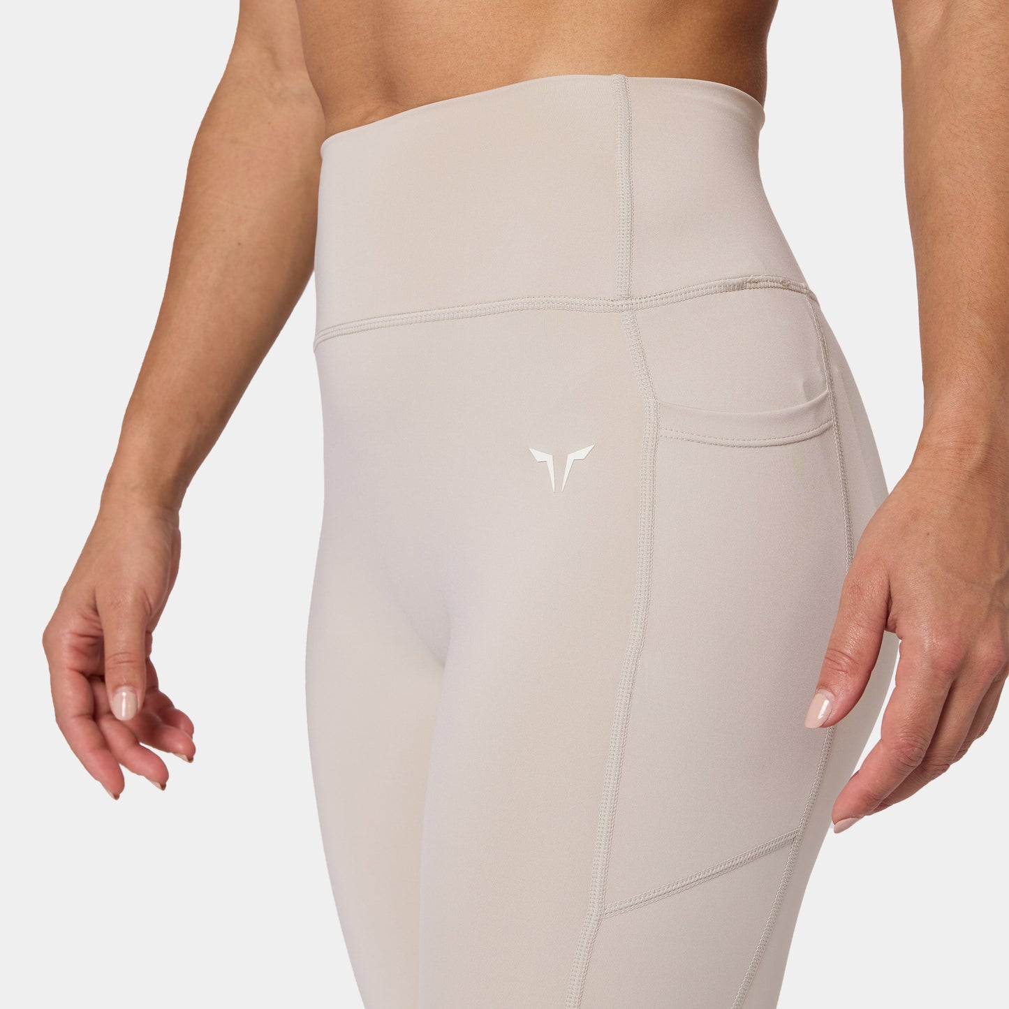 High Rise 21" Leggings - Silver Lining