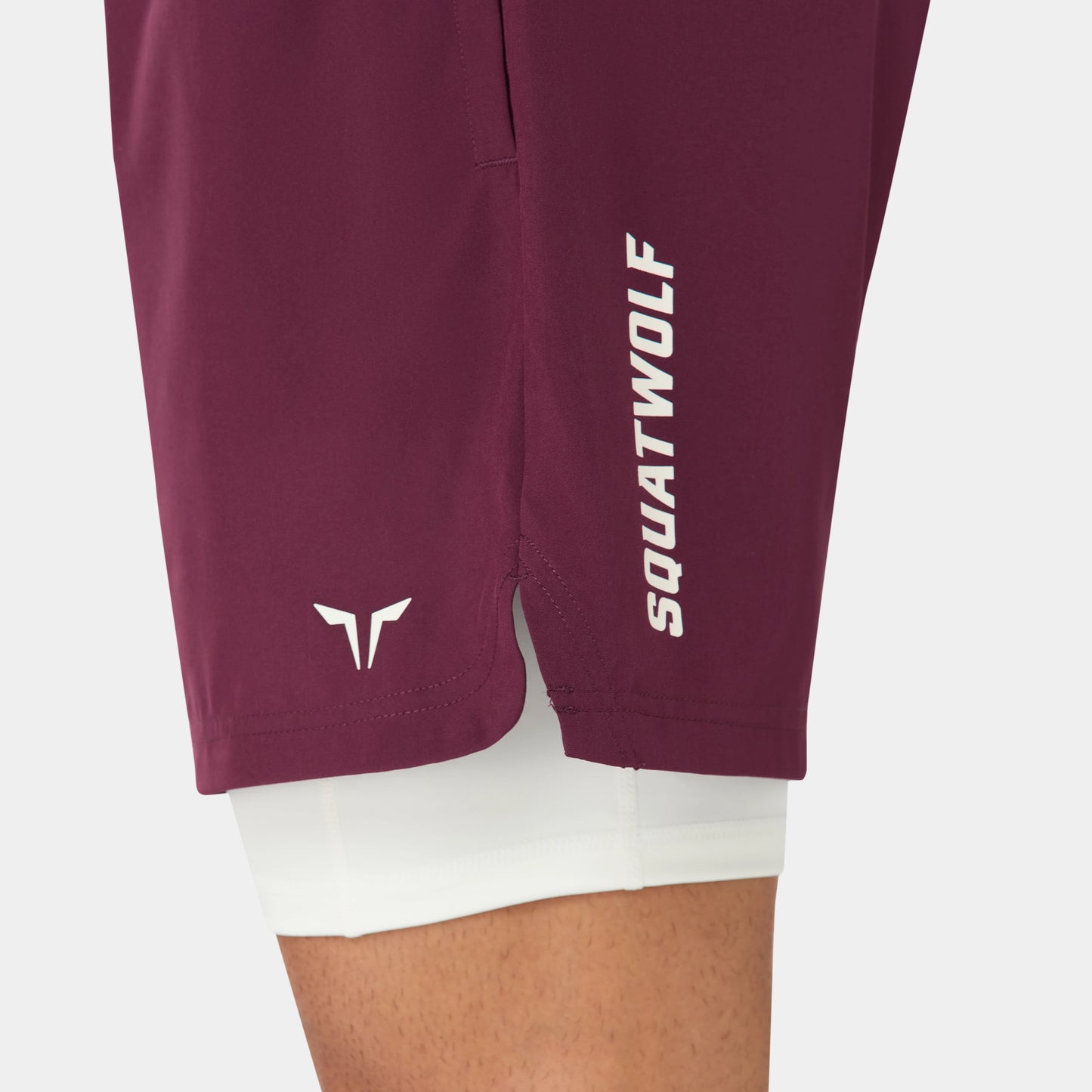 شورت فاونديشن 2 في 1 5" - أرجواني