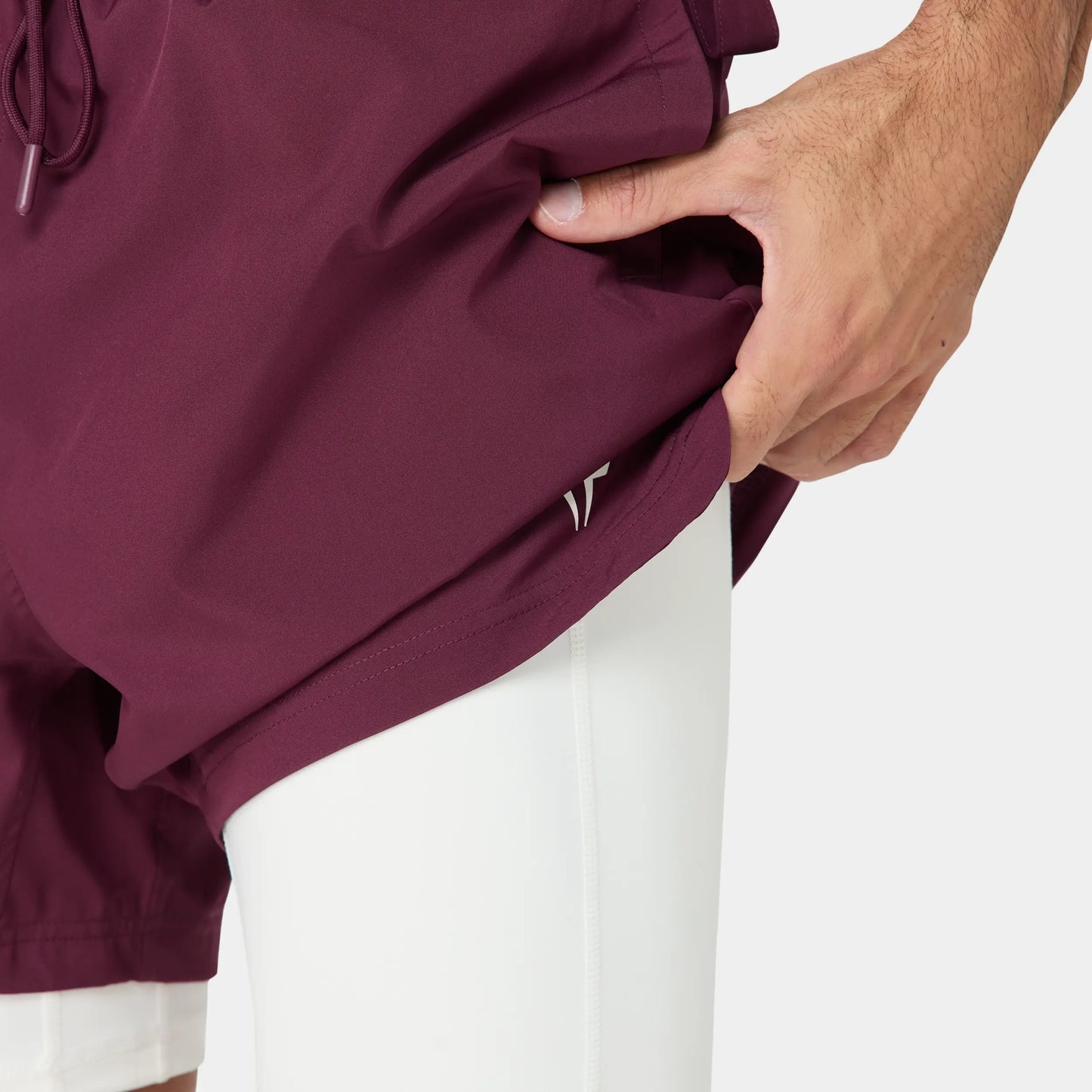 شورت فاونديشن 2 في 1 5" - أرجواني