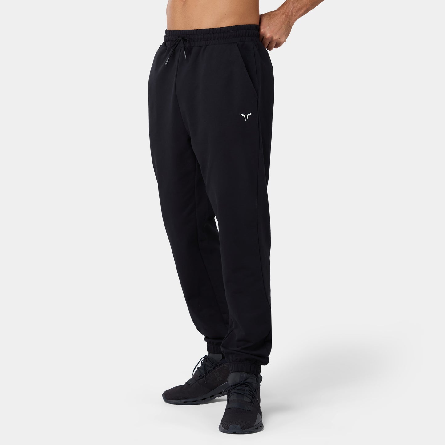 Regular Fit Sweat Joggers -  Black