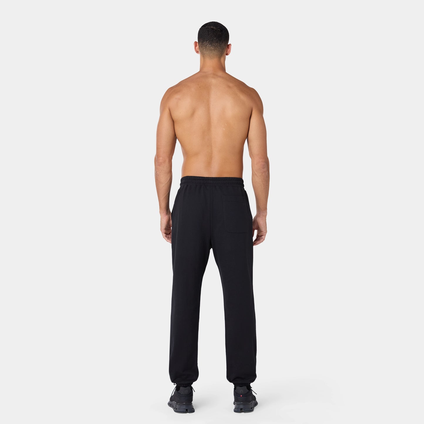 Regular Fit Sweat Joggers -  Black