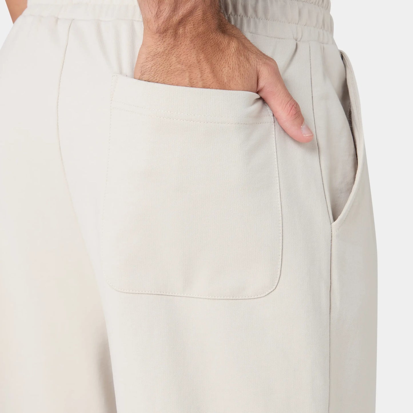 جوقرز رياضي بقصة عادية - فضي مطفي