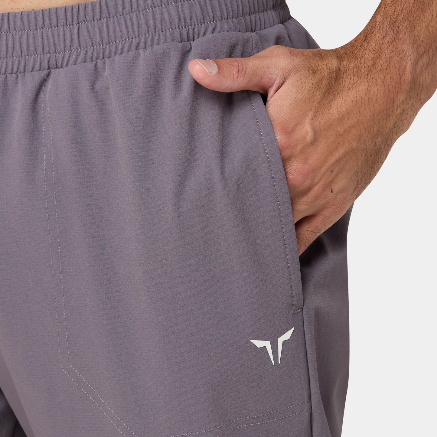 Woven Hybrid Pants - Rabbit