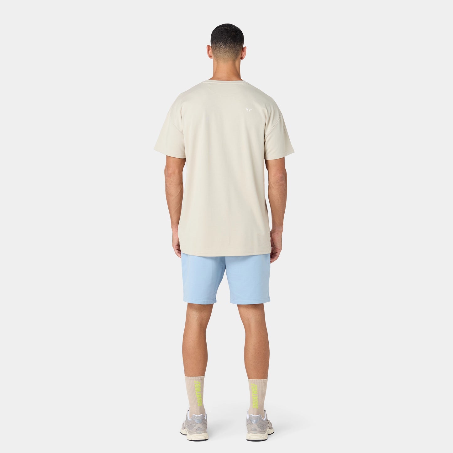  تيشيرت فاونديشن فضفاض - فضي مطفي