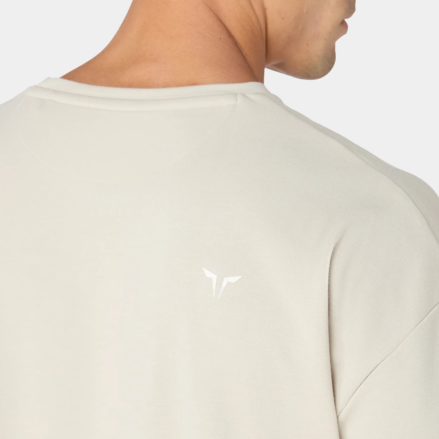  تيشيرت فاونديشن فضفاض - فضي مطفي