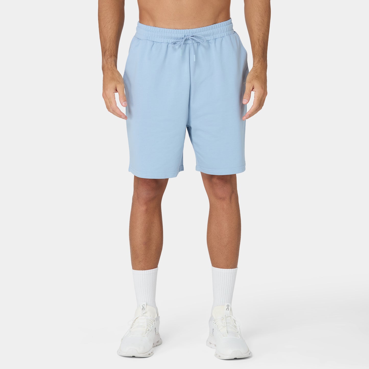 شورت رياضي مريح 7" - أزرق مغبر