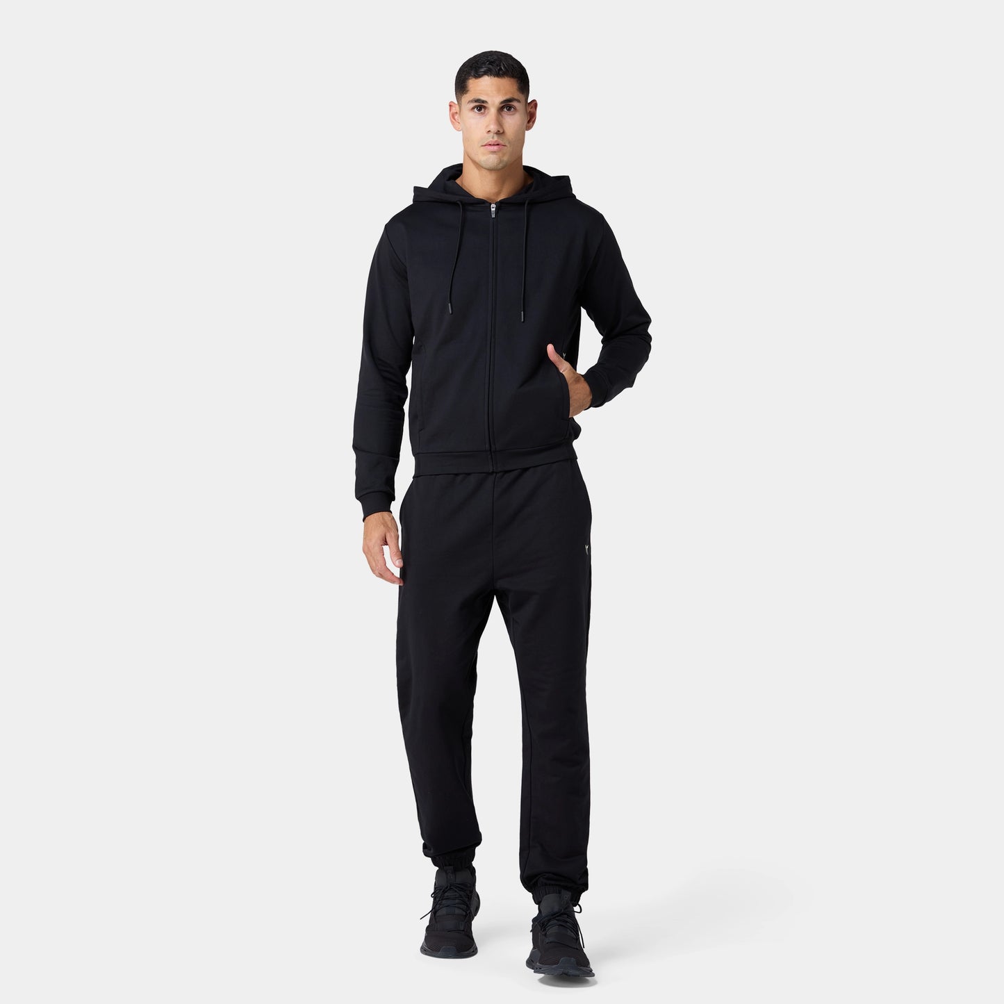 Regular Fit Sweat Joggers -  Black