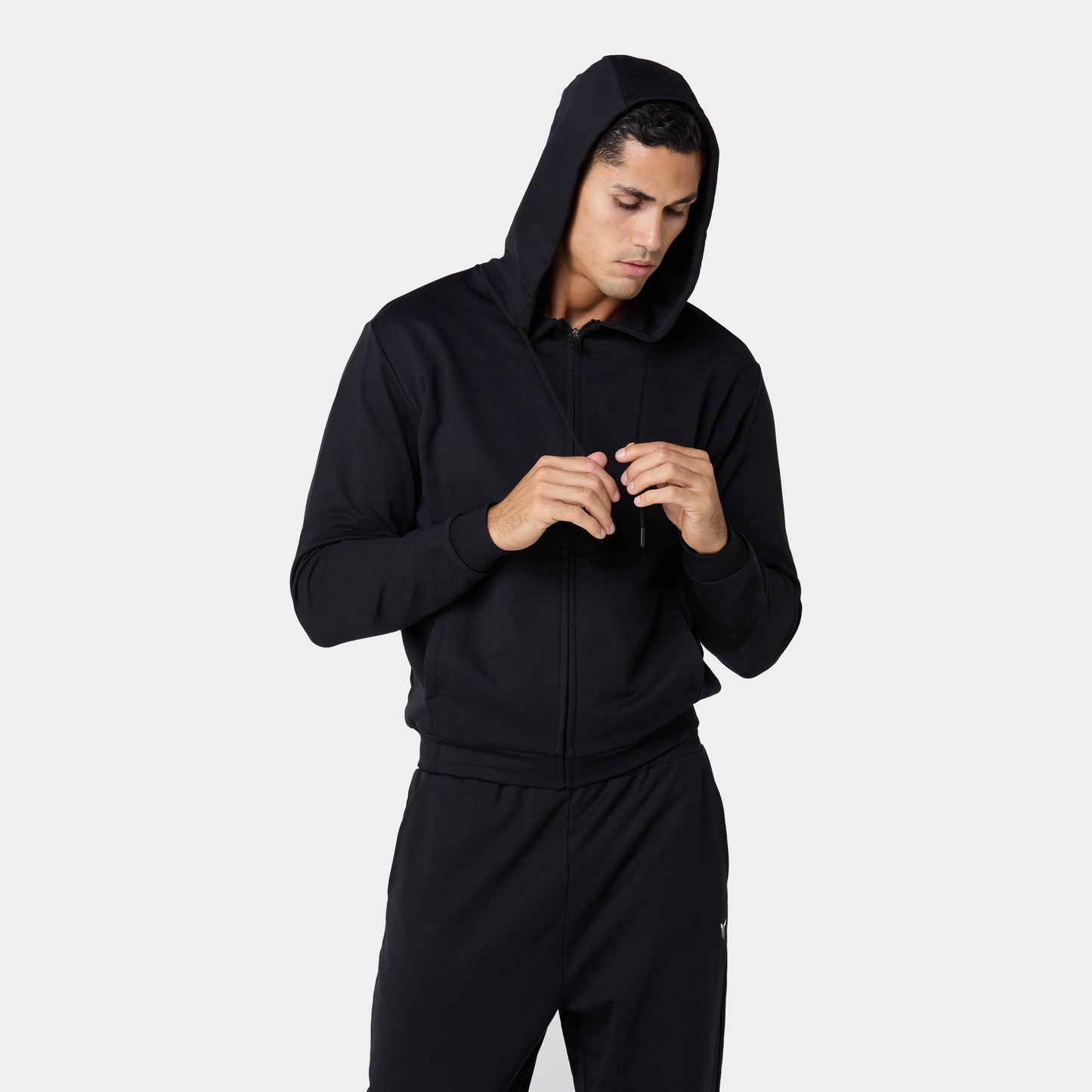 Regular Sweat Hoodie - Black