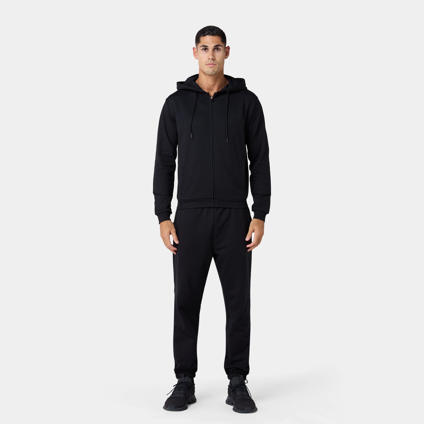 Regular Sweat Hoodie - Black