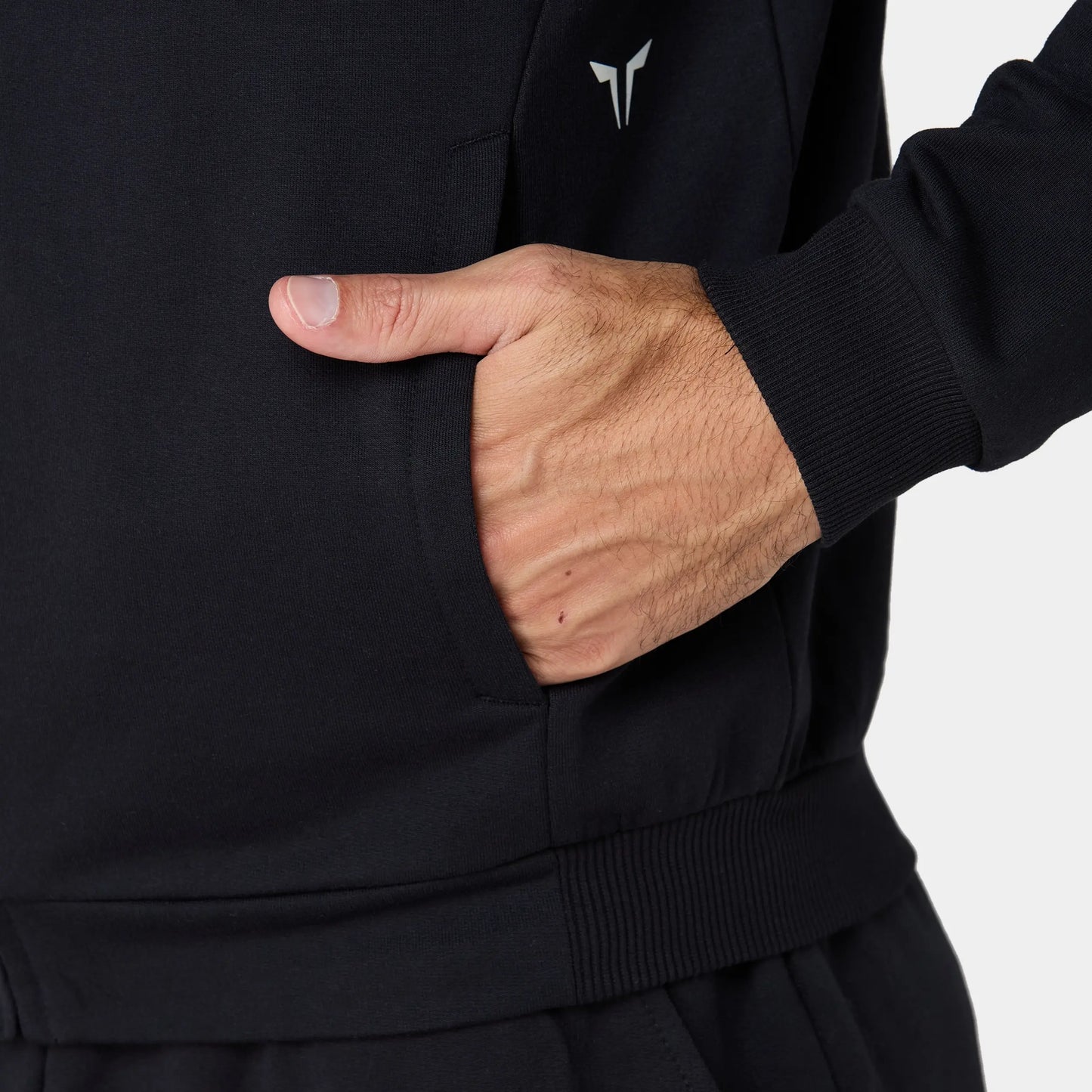 Regular Sweat Hoodie - Black