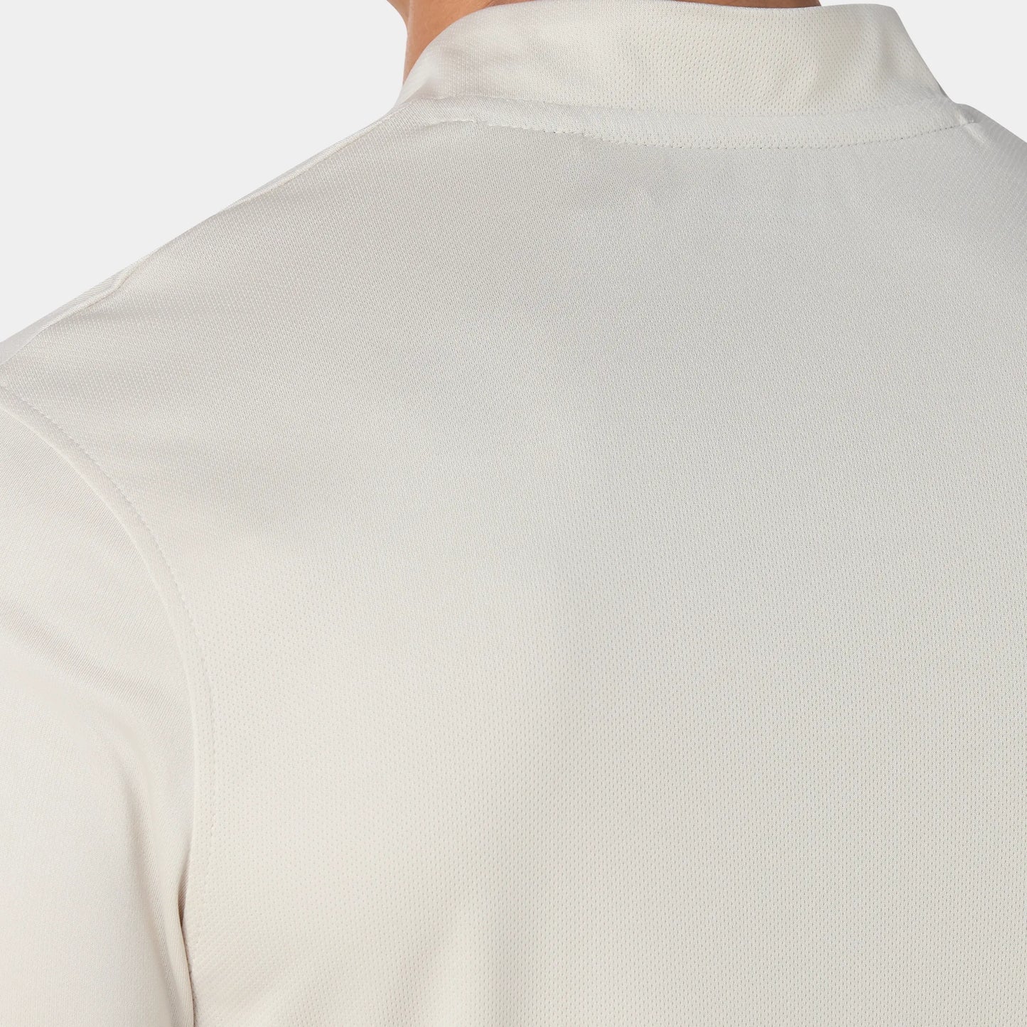 تيشيرت خفيف بريع سحاب- فضي مطفي