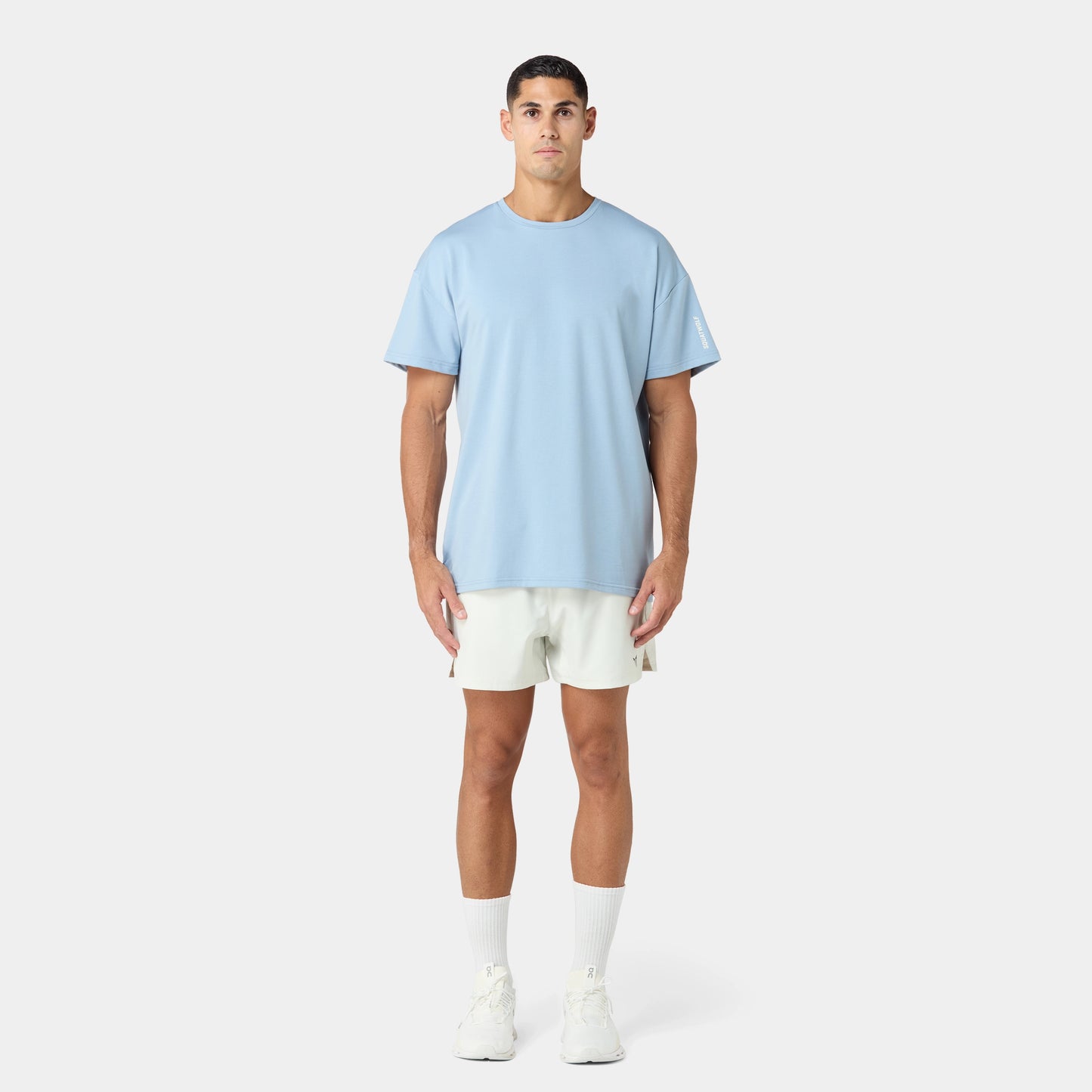 Foundation Oversized T-shirt - Dusty Blue