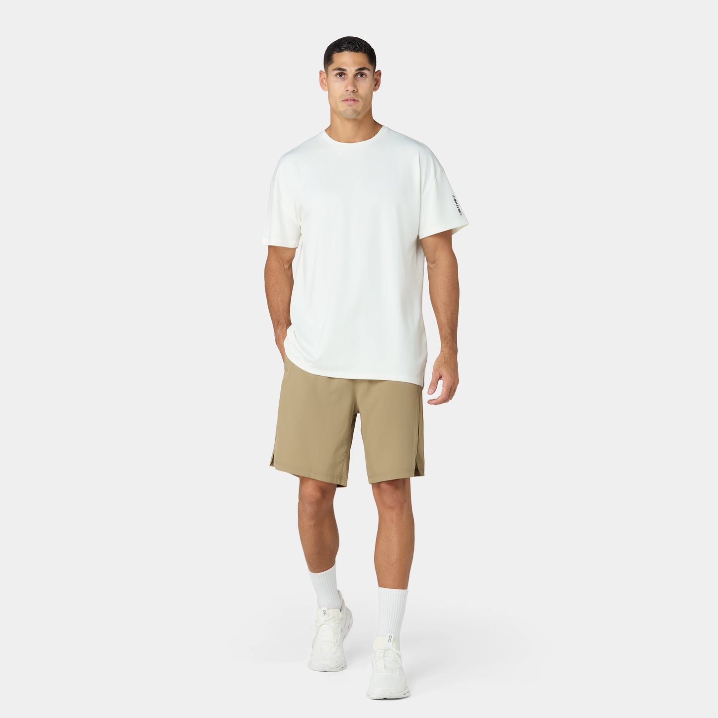 Foundation Oversized T-shirt - Pearl White