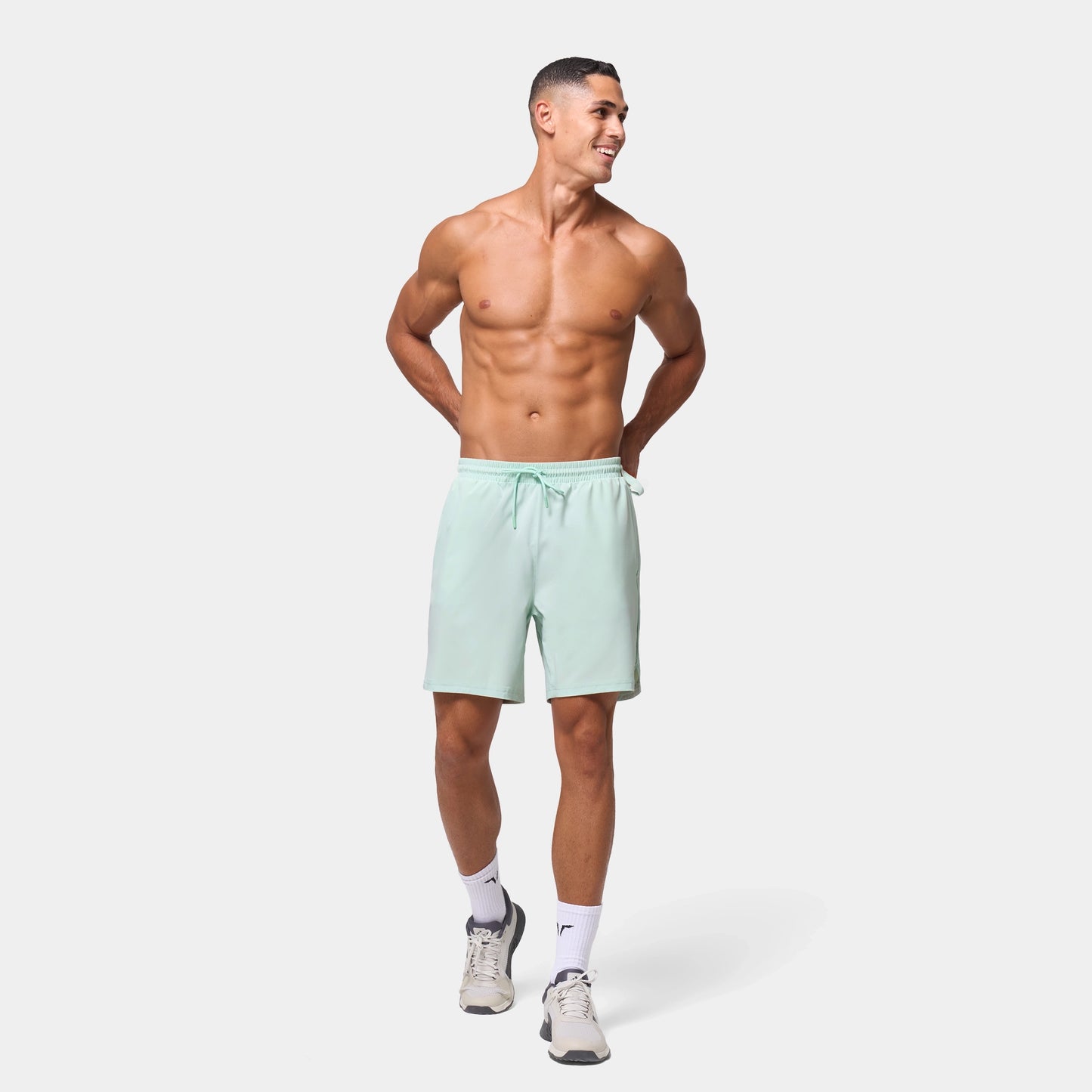 شورت فاونديشن 7"- أكوا فاتح