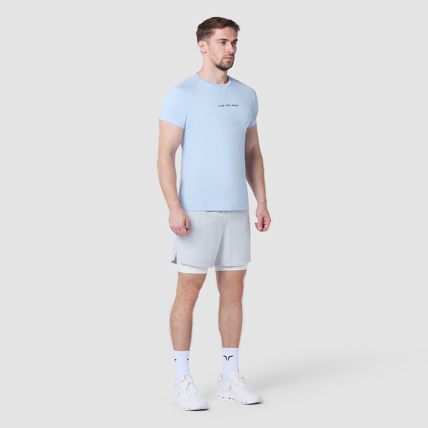 تيشيرت ستيتمنت 2.0 - أزرق سماوي 