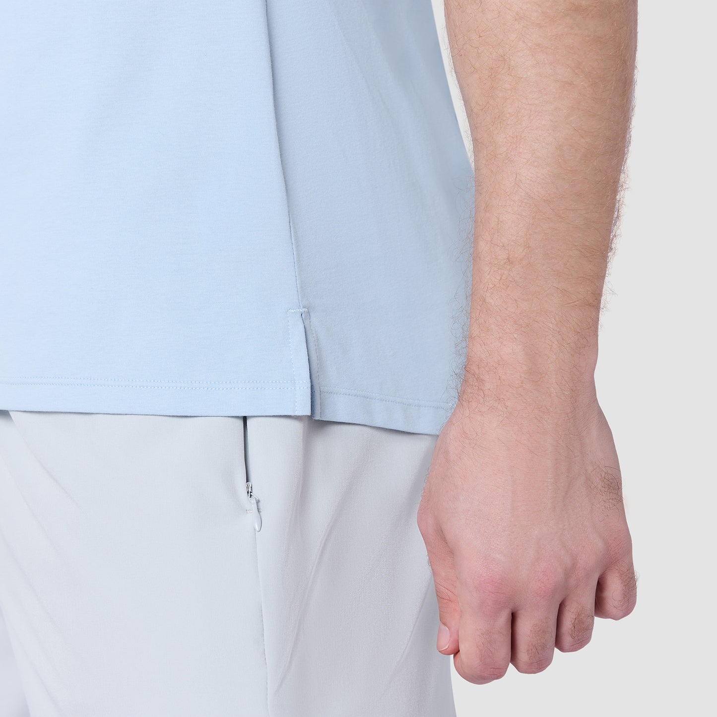 تيشيرت ستيتمنت 2.0 - أزرق سماوي 