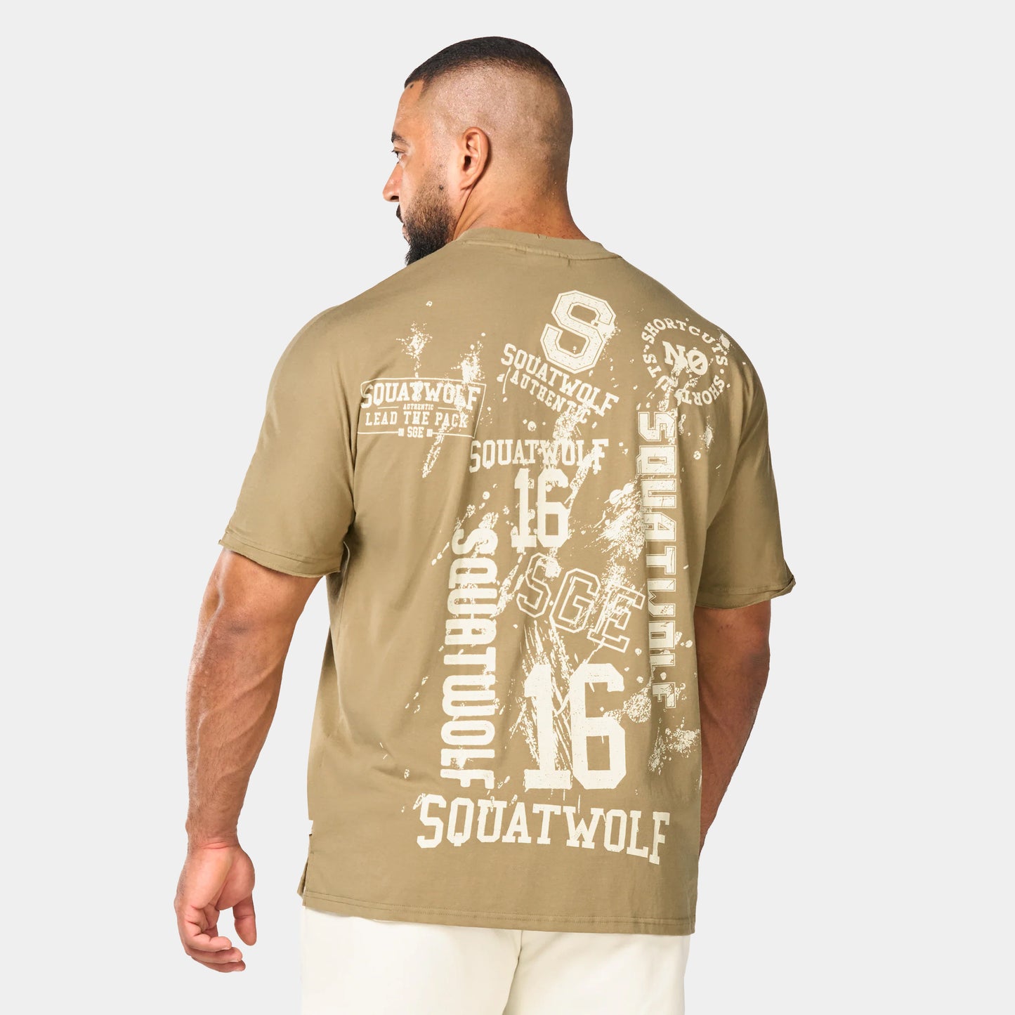 Stay Authentic Oversized T-shirt - Covert Green