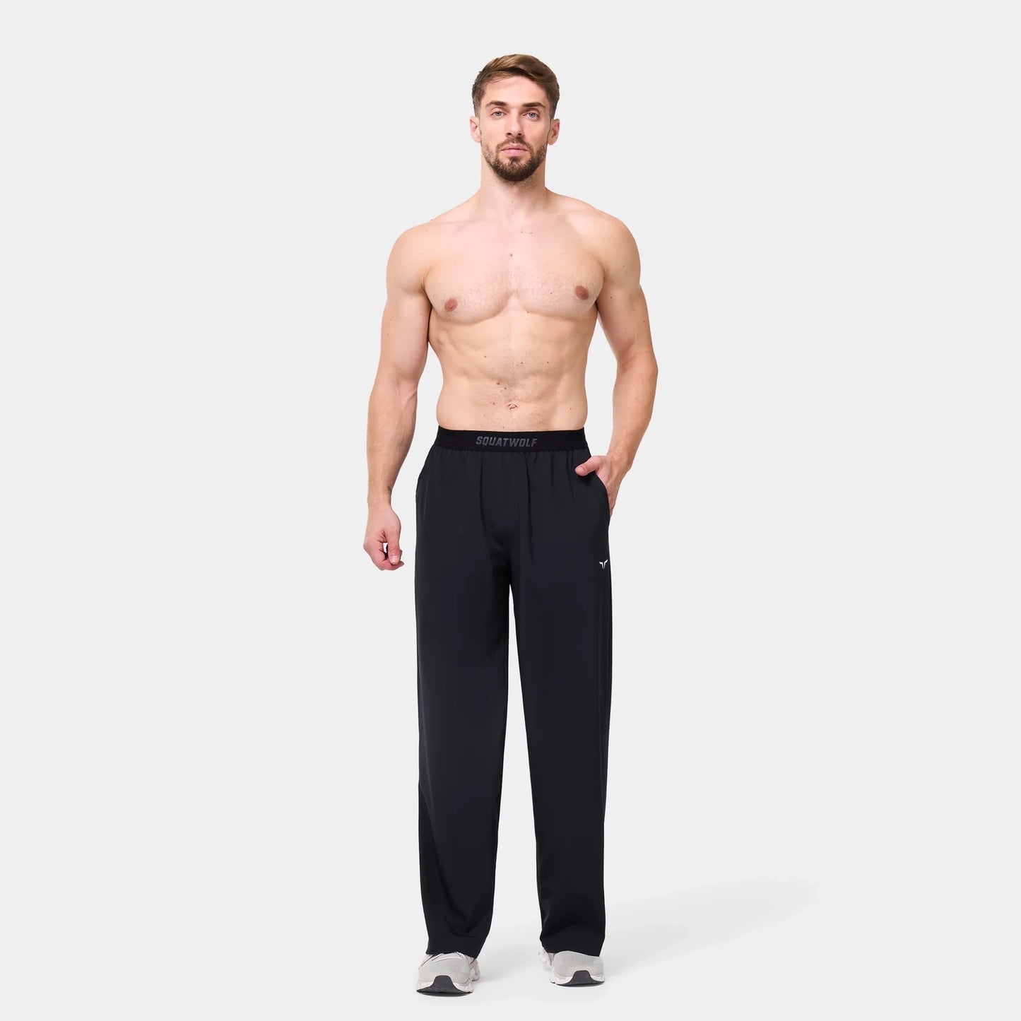 Woven Stretch Joggers Asphalt Edition - Black
