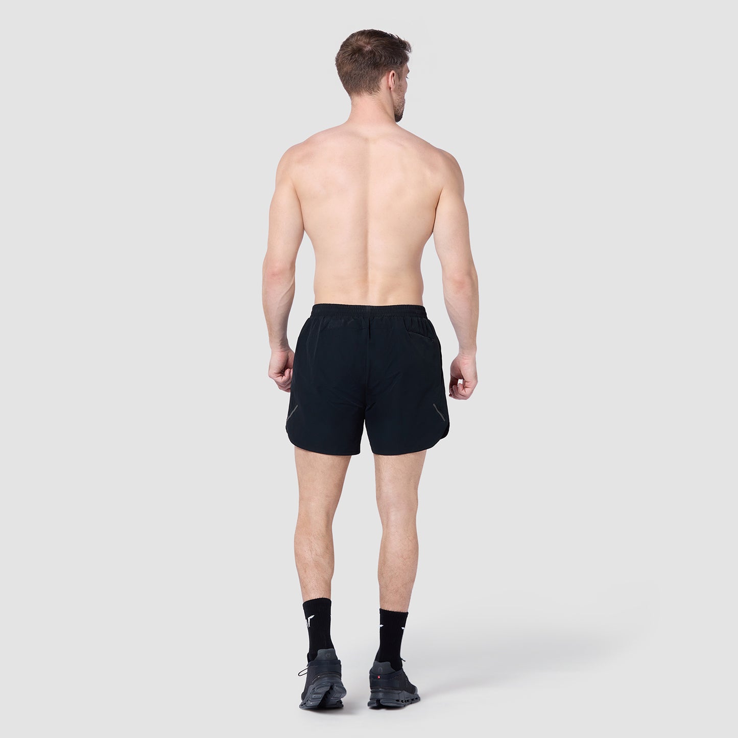 ACTDRY® 2-In-1 5" Shorts White Edition - Black