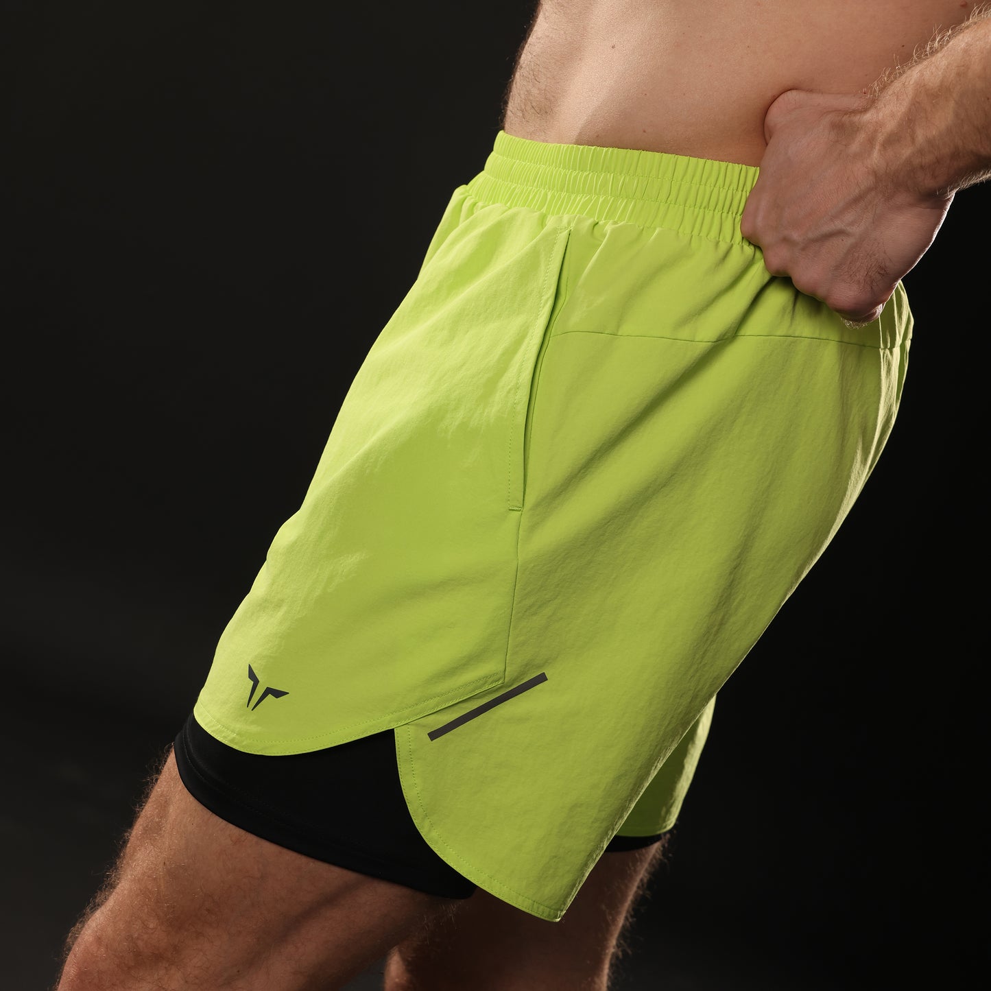 ACTDRY® 2-In-1 5" Shorts - Fluo Yellow